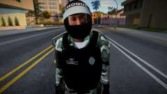 Motocycliste de la police brésilienne V2 pour GTA San Andreas