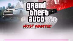 Menü im Stil von NFS Most Wanted 2012 für GTA Vice City