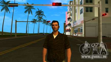 Tommy en chemise marron pour GTA Vice City