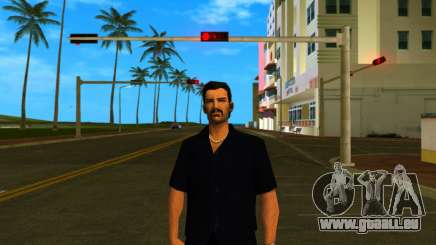 Tommy avec une moustache pour GTA Vice City