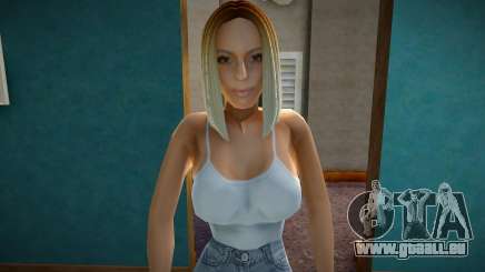 Fille en vêtements décontractés pour GTA San Andreas