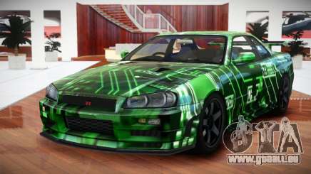 Nissan Skyline R34 GT-R V-Spec S4 für GTA 4