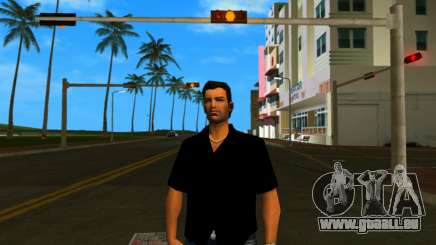 Tommy en chemise noire pour GTA Vice City