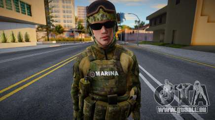 Soldat der 1er Batallón de Policia Naval für GTA San Andreas
