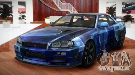 Nissan Skyline R34 GT-R V-Spec S6 pour GTA 4