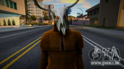Bodybuilder mit Horned Masks v2 für GTA San Andreas
