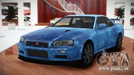 Nissan Skyline GT-R R34 QX S6 für GTA 4