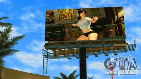 Kokoro Doa Billboard pour GTA Vice City