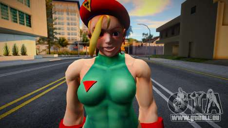 Cammy SF4 für GTA San Andreas