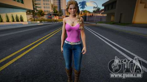 DOA Sarah Brayan - VF Costume C v2 pour GTA San Andreas