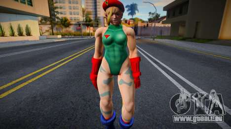 Cammy SF4 für GTA San Andreas