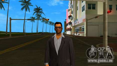 Tommy portant des lunettes scarface pour GTA Vice City