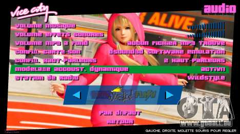 Marie Rose Menu 1 pour GTA Vice City