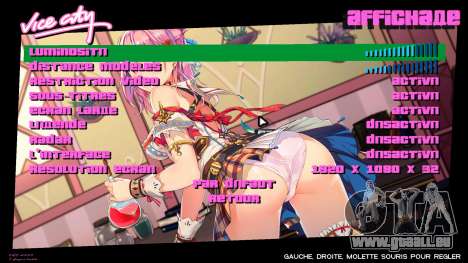 Anime Hentai Menu v3 pour GTA Vice City