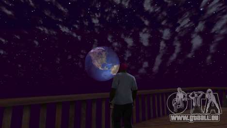 Planète au lieu de Lune v1 pour GTA San Andreas