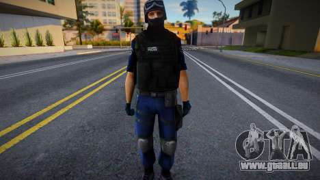 LSPD SWAT LQ pour GTA San Andreas