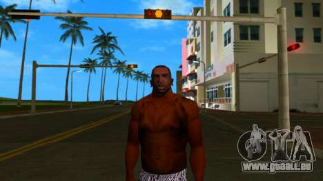 Carl mit nacktem Oberkörper für GTA Vice City