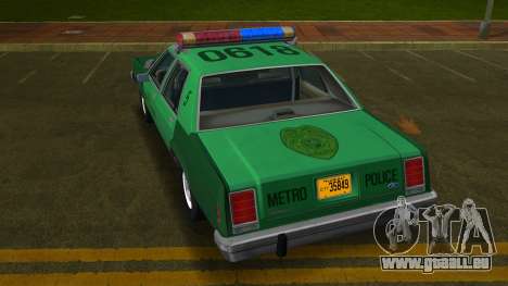 Ford LTD Crown Victoria Police für GTA Vice City