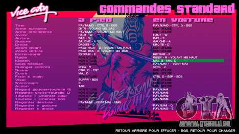 Hotline Miami Menu HD v10 für GTA Vice City