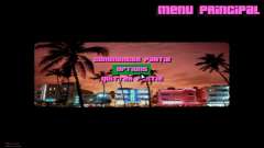 Miami menu mod für GTA Vice City