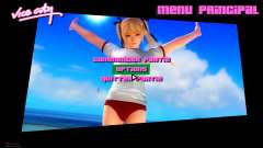 Marie Rose from DOA Menu pour GTA Vice City