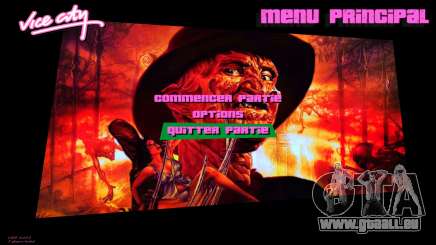 Freddy Krueger Menu pour GTA Vice City