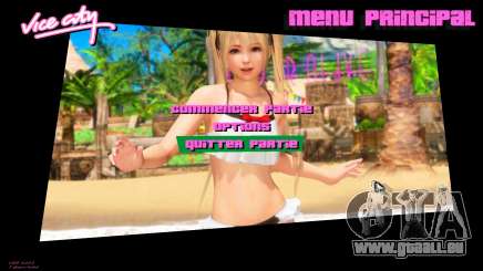 Artwork Doa Menu pour GTA Vice City