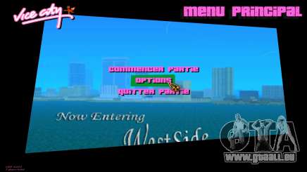 New Style Menu pour GTA Vice City