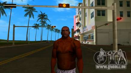 Carl avec le torse nu pour GTA Vice City