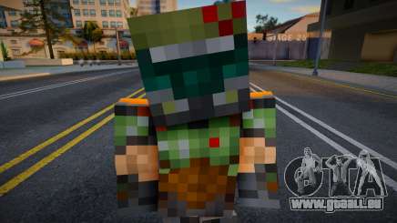 Steve Body Skin v29 für GTA San Andreas