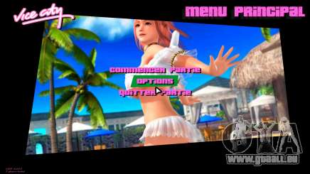 Girl from DOA Menu für GTA Vice City