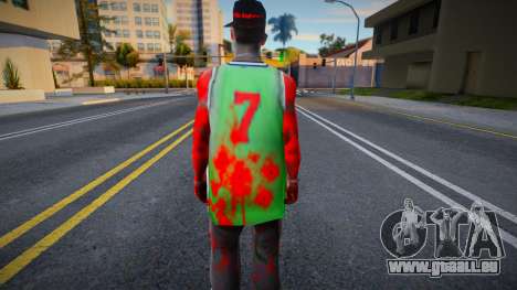 Fam3 from Zombie Andreas Complete pour GTA San Andreas