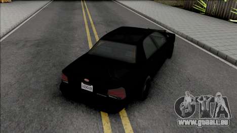 Vapid Stanier Unmarked Cruiser pour GTA San Andreas