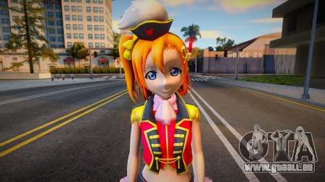 Honoka Uniform 1 pour GTA San Andreas