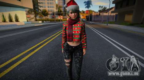 DOAXFC Tamaki - FC Crop Sweater Xmas v2 pour GTA San Andreas