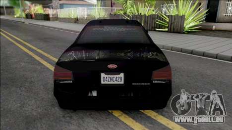 Vapid Stanier Unmarked Cruiser pour GTA San Andreas