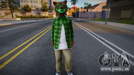 Judgment Night mask - Fam2 pour GTA San Andreas