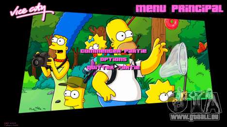 The Simpsons - Background 1 für GTA Vice City