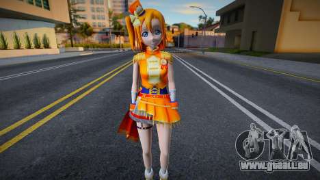 Honoka Uniform pour GTA San Andreas