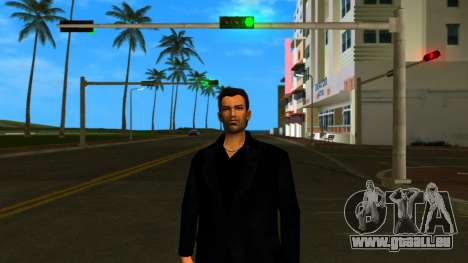 Tommy Vercetti en costume noir pour GTA Vice City