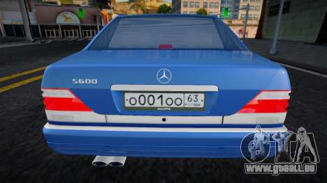 Mercedes-Benz S600 W140 (Atom) pour GTA San Andreas