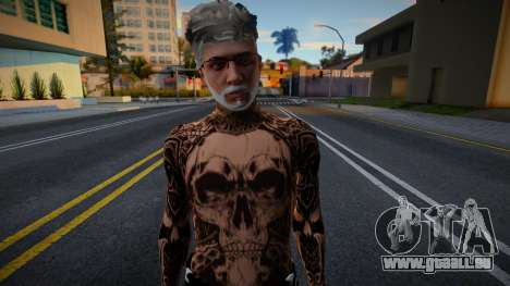Homme tatoué (vieux gangster) pour GTA San Andreas