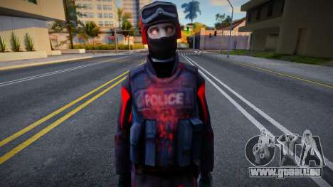 Swat from Zombie Andreas Complete für GTA San Andreas