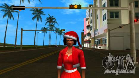 Mercedes Cortez Weihnachtskostüm für GTA Vice City