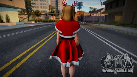 DOAXFC Tina Armstrong - FC Christmas Dress v2 für GTA San Andreas