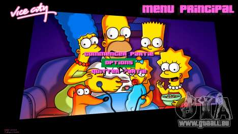 The Simpsons - Background für GTA Vice City
