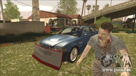 Zombie Bmw M3 E46 pour GTA San Andreas