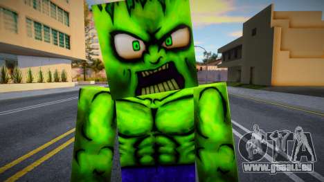 Minecraft Skin HD v29 für GTA San Andreas