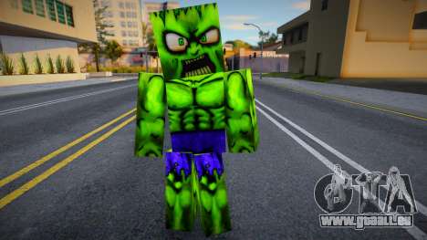 Minecraft Skin HD v29 für GTA San Andreas