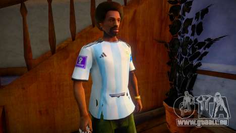 Jersey Local Argentina 2022 für GTA San Andreas